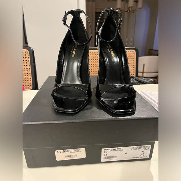Yves Saint Laurent Opyum heel sandal size 41 - Picture 1 of 8